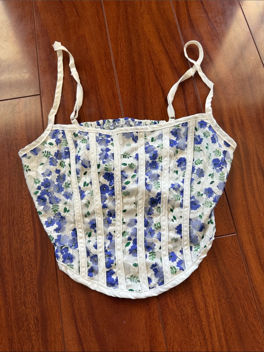 Flower crop top
